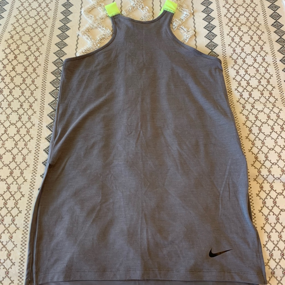 Grey Nike Womens training tank top. Size small